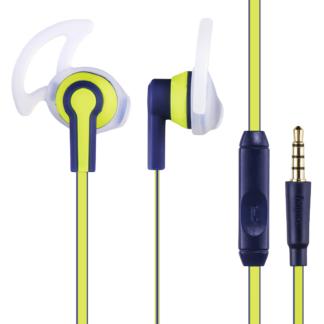 hama In-Ear-Stereo-Headset “JOY SPORT” Grün/Blau 177015 Ohrhörer 3,5-mm-Klinke