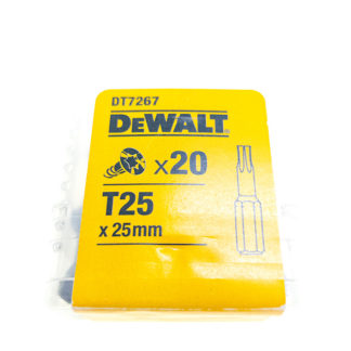DeWALT Torsion Bit T25 25 mm, 20 Stück Pack DT7267-QZ