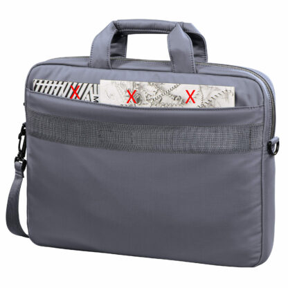 Laptop-Tasche bis 17,3″ in Grau/Blau 216570 Toronto von Hama