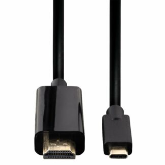 USB-C zu HDMI KABEL 1,80 m Stecker vergoldet 135724 von Hama