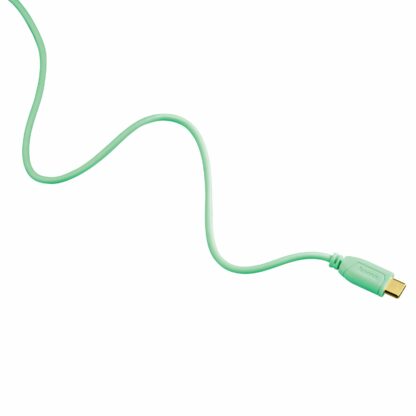 USB-Kabel Grün TYPE-C auf USB-A FLEXI 0,75 m 135786 von Hama