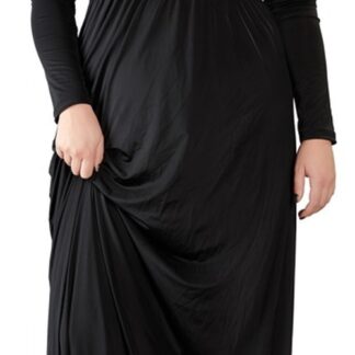 Kleid lang schwarz