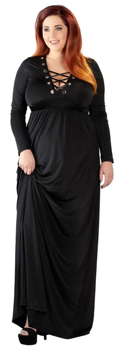 Kleid lang schwarz