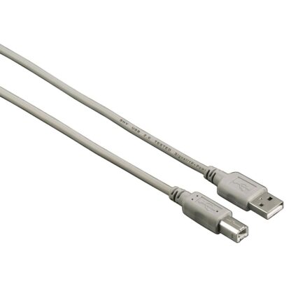 Hama USB-Kabel grau 4,0 Meter 53724