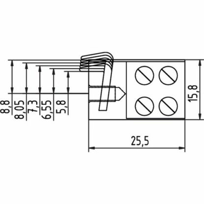 GEZE Elektro-Türöffner A5000–A 6-12 V AC/DC Kompakt Öffner DIN Links Rechts