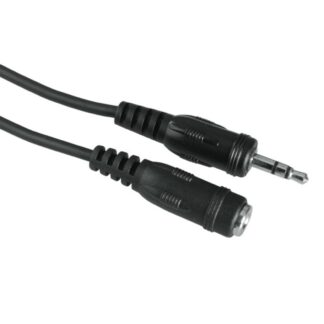 Hama Audio-Kabel, 3,5-mm-Klinken-Stecker/Kupplung Verlängerung 2,5 Meter 205104