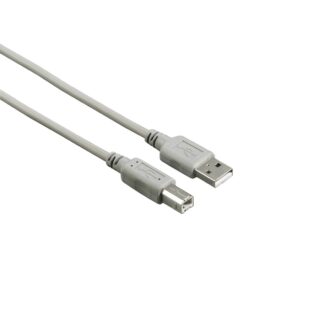 Hama USB-2.0-Kabel, Grau, 1,50 m 53722