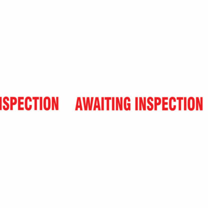 AVON Packband Warnklebeband “Awaitng Inspection” 50 mm x 66 m AVN9816310K