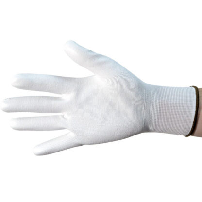 Mechanische Schutzhandschuhe Größe 9 weiß 12er Pack Nylon Handschuhe TFF9616410M