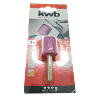KWB Keramischer Schleifstift 25 mm x 25 mm zylindrisch, 6 mm, max. 23000 Rpm