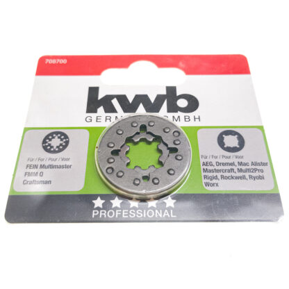 KWB Multitool-Zubehör Universal-Adapter OIS Scheiben 2er Pack 708700