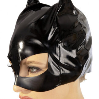 Lack Cat-Maske schwarz S-L